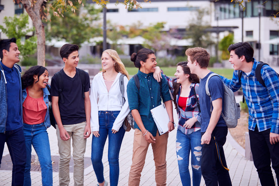 students celebrate their ATAR study scores