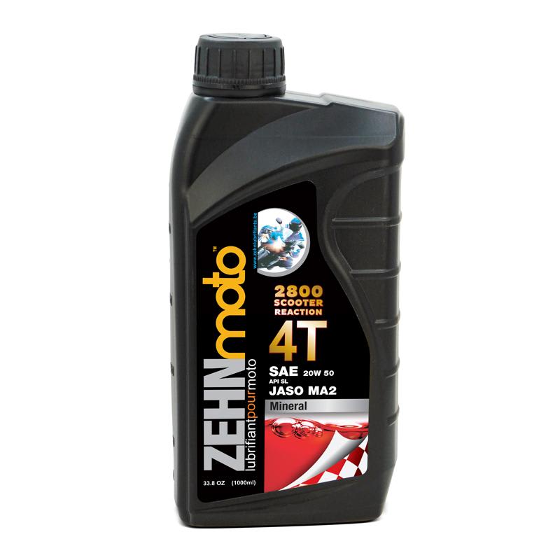 Aceite Mineral Zehnmoto 4T 2800 Scooter 20w50 1lt