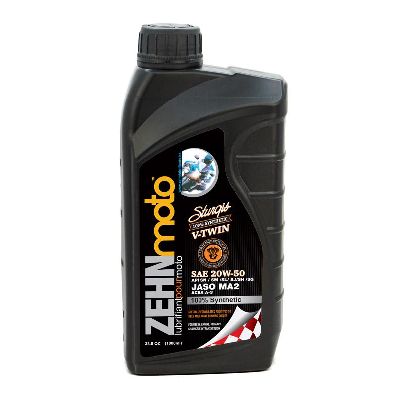 Aceite Sintético Zehnmoto 4T V-Twin Sturgis 20w50 1lt