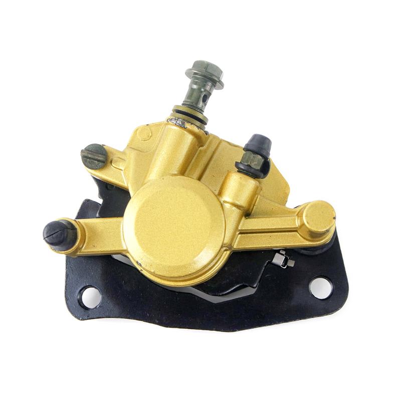 Caliper Completo DIABLO para Freno de Moto Color Dorado YAMAHA T110 Crypton
