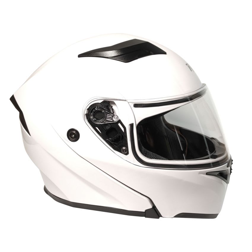 Casco RMM 169 Abatible Blanco Con Lente Interno