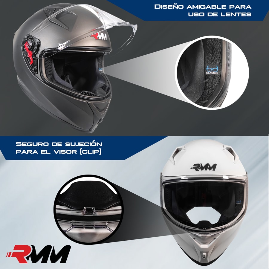 Casco RMM Cerrado Z501 Golden Mica Negra - Image 9