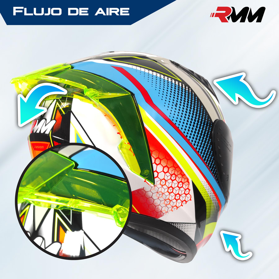 Casco RMM Cerrado Z501 Golden Mica Negra - Image 10