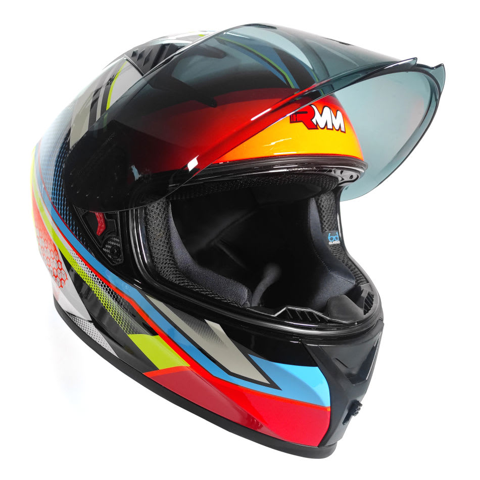 Casco RMM Cerrado Z501 Golden Mica Negra - Image 4