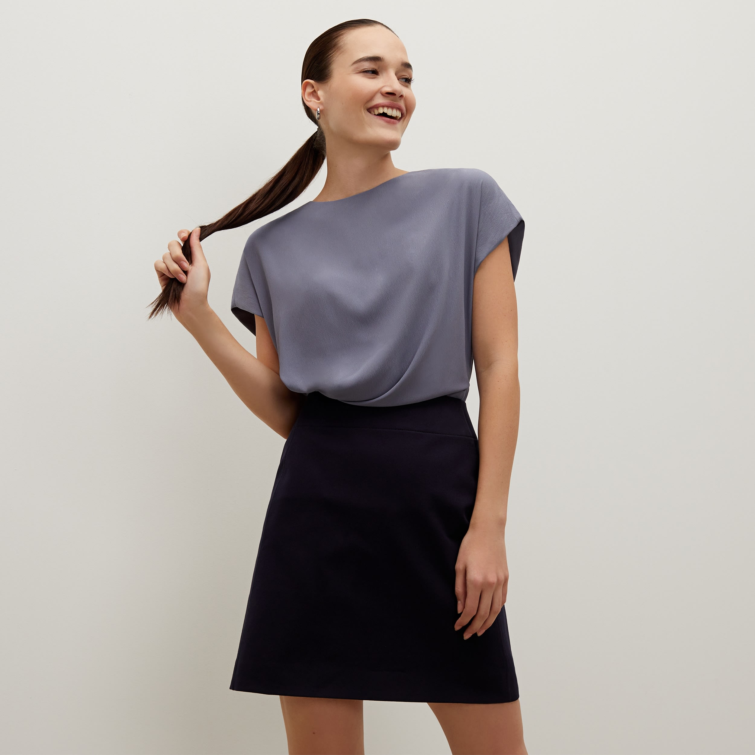 The Nejvi Top—Soft Wave | M.M.LaFleur | M.M. Second Act