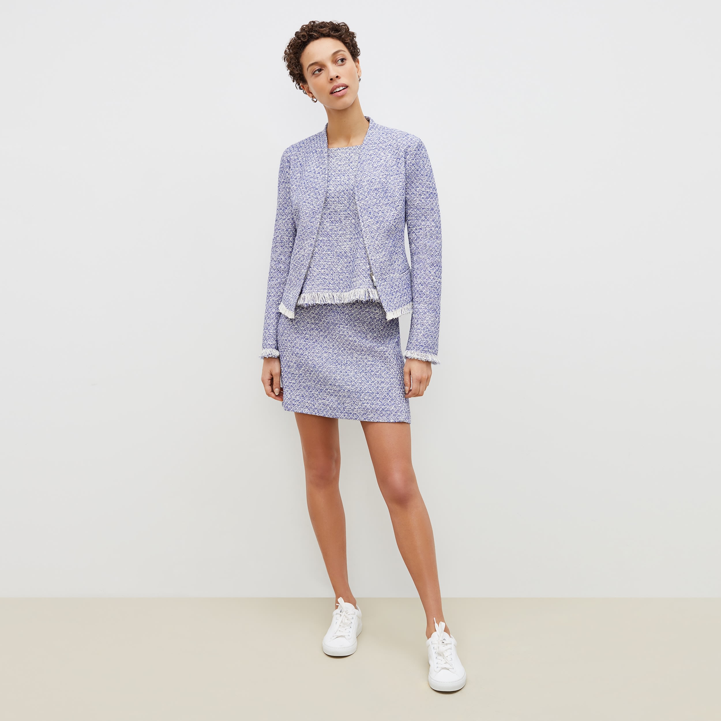 The Jie Jacket—Cotton Boucle | M.M.LaFleur | M.M. Second Act The Jie Jacket—Cotton Boucle | M.M.LaFleur | M.M. Second Act
