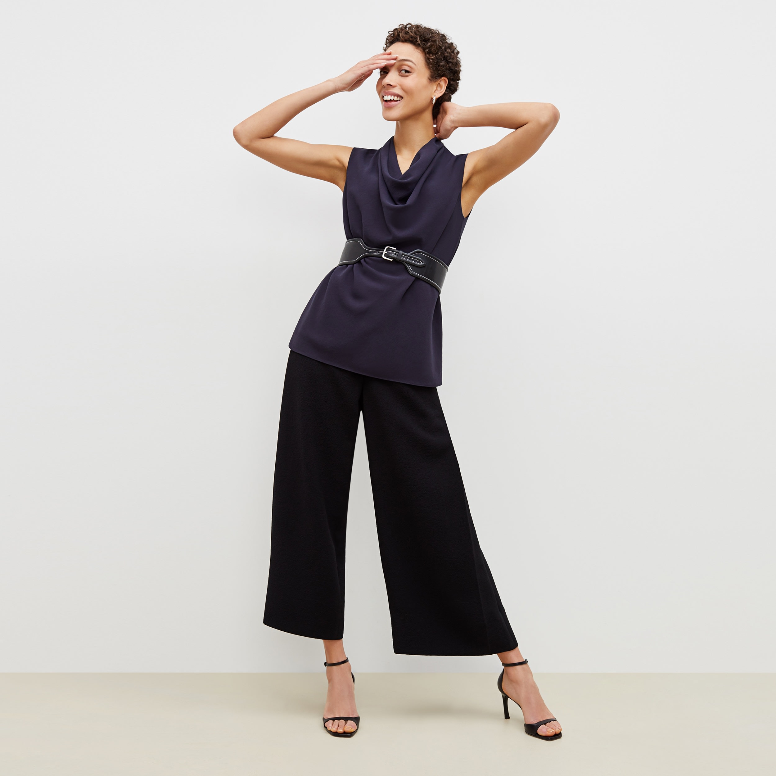 The Zhou Culotte Staccato Black M M Lafleur