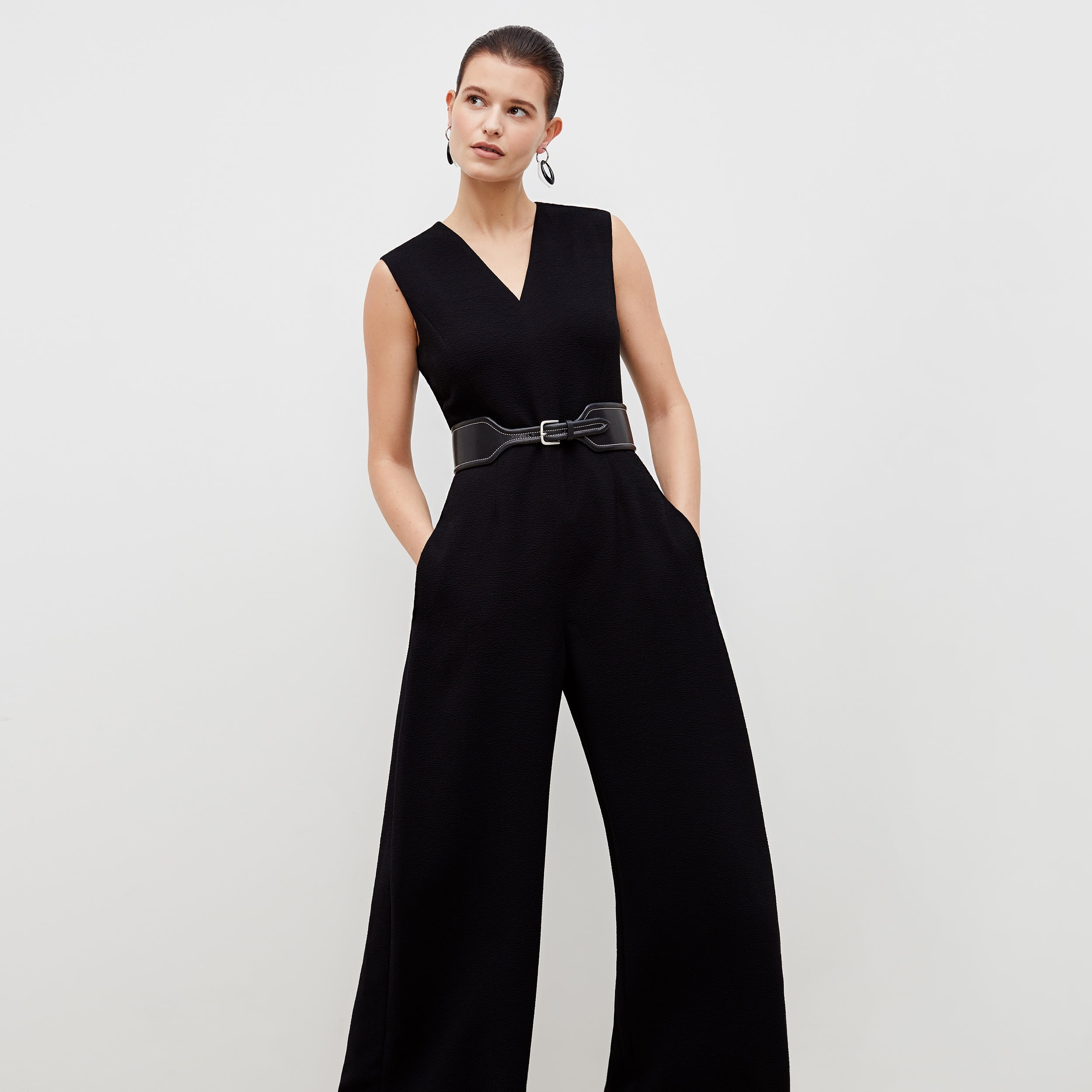 The Demi Jumpsuit—Staccato - Black | M.M.LaFleur