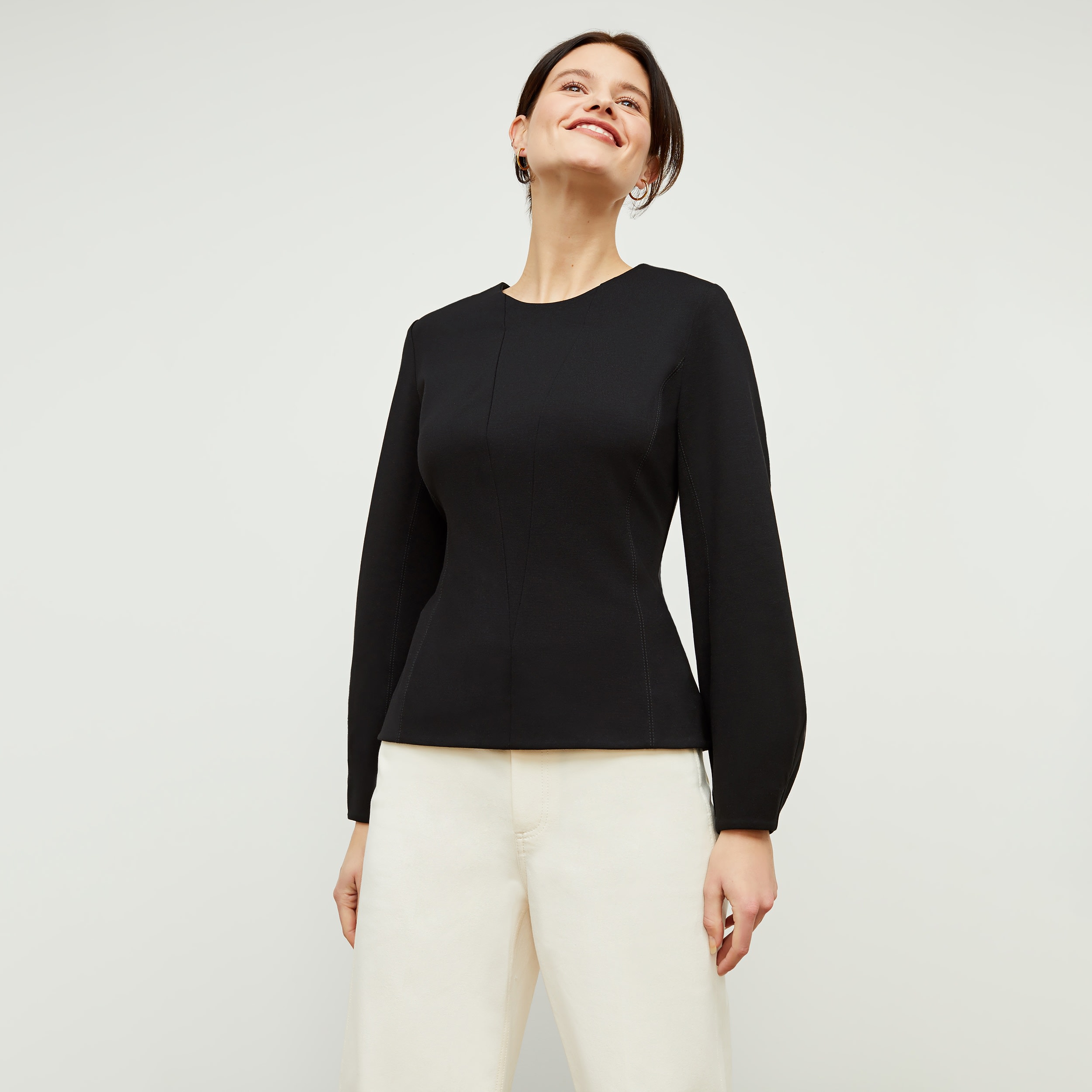 The Rashida Top - Black | M.M.LaFleur