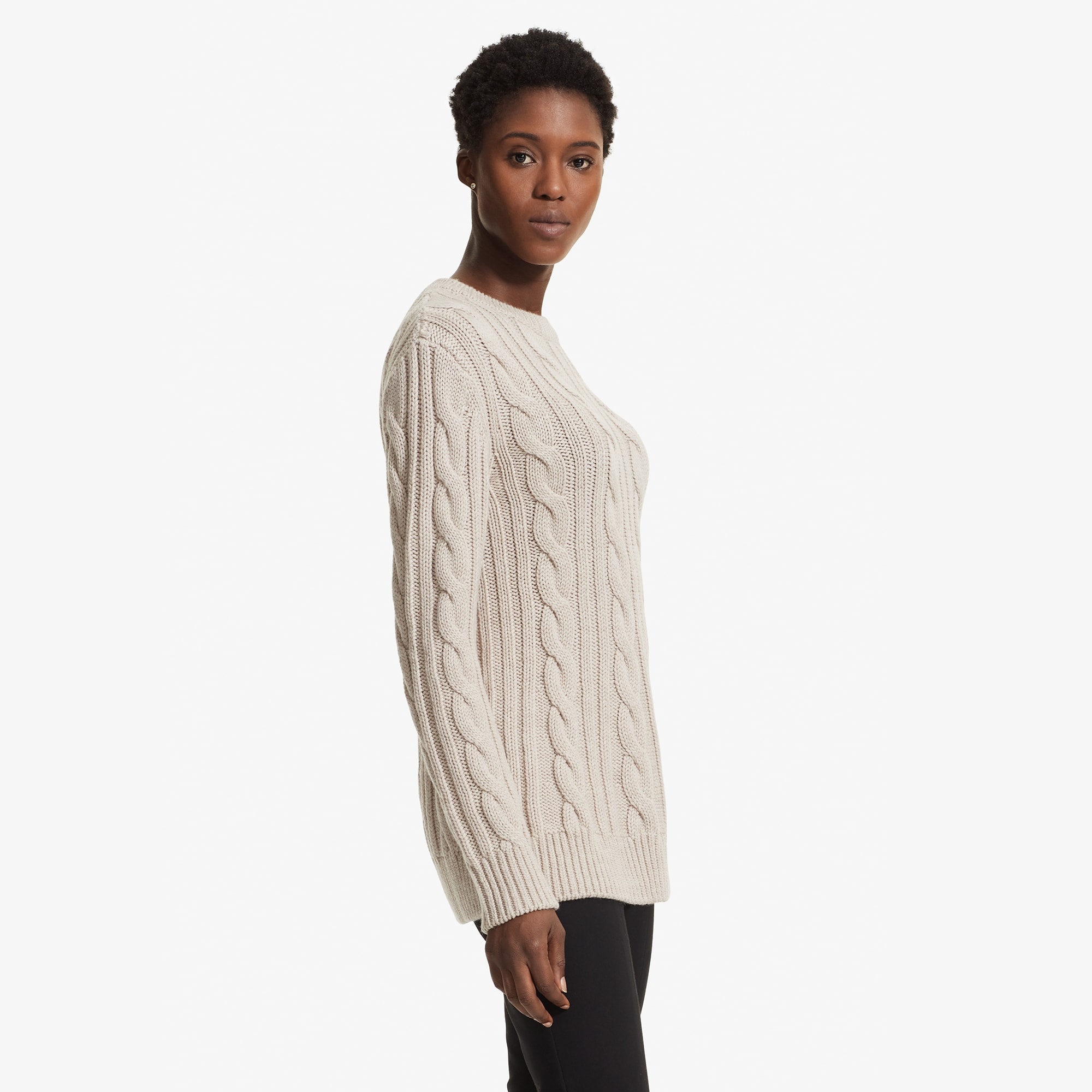 The Francis Sweater Oatmeal Heather M.M.LaFleur