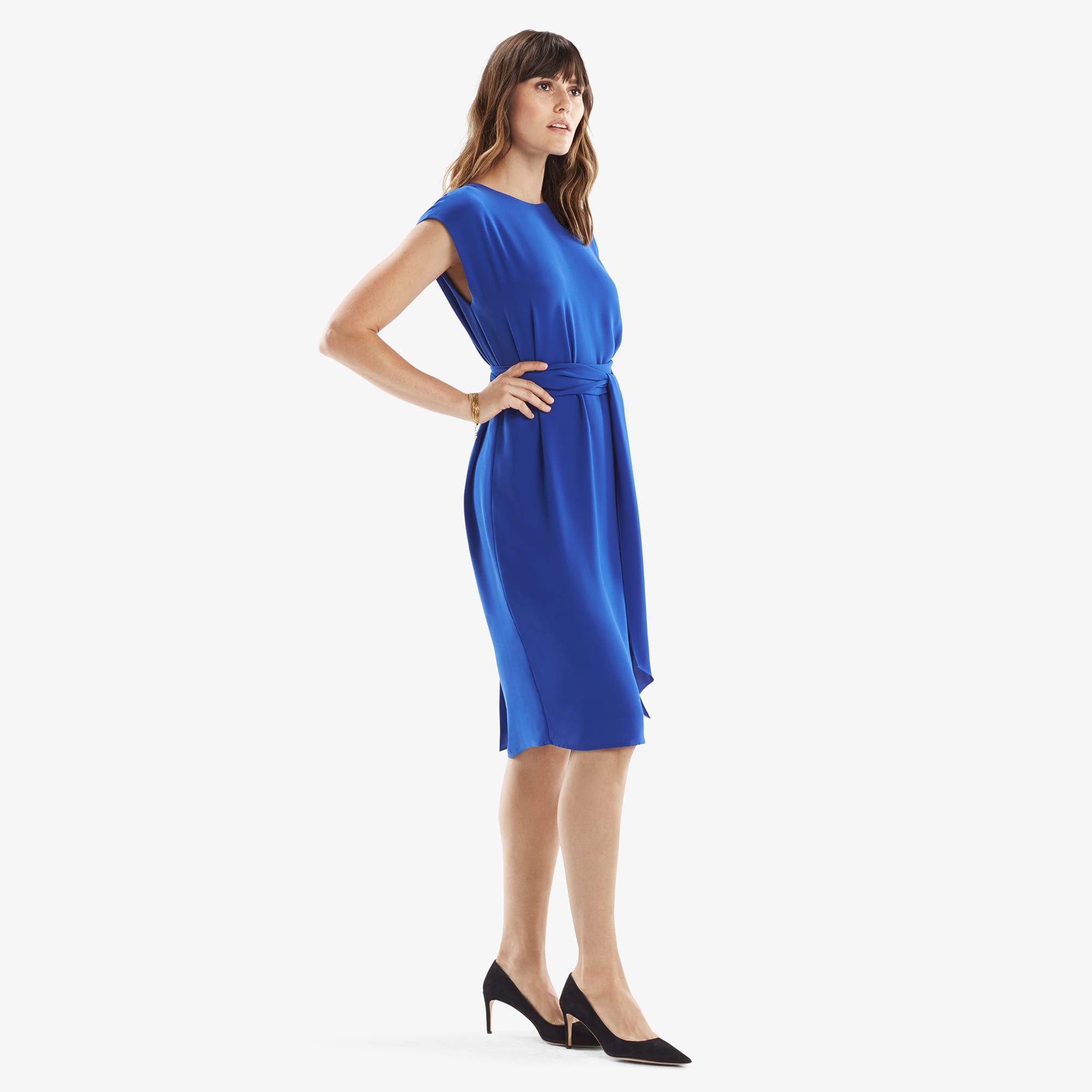 The Nanette Dress - Bright Blue | M.M.LaFleur