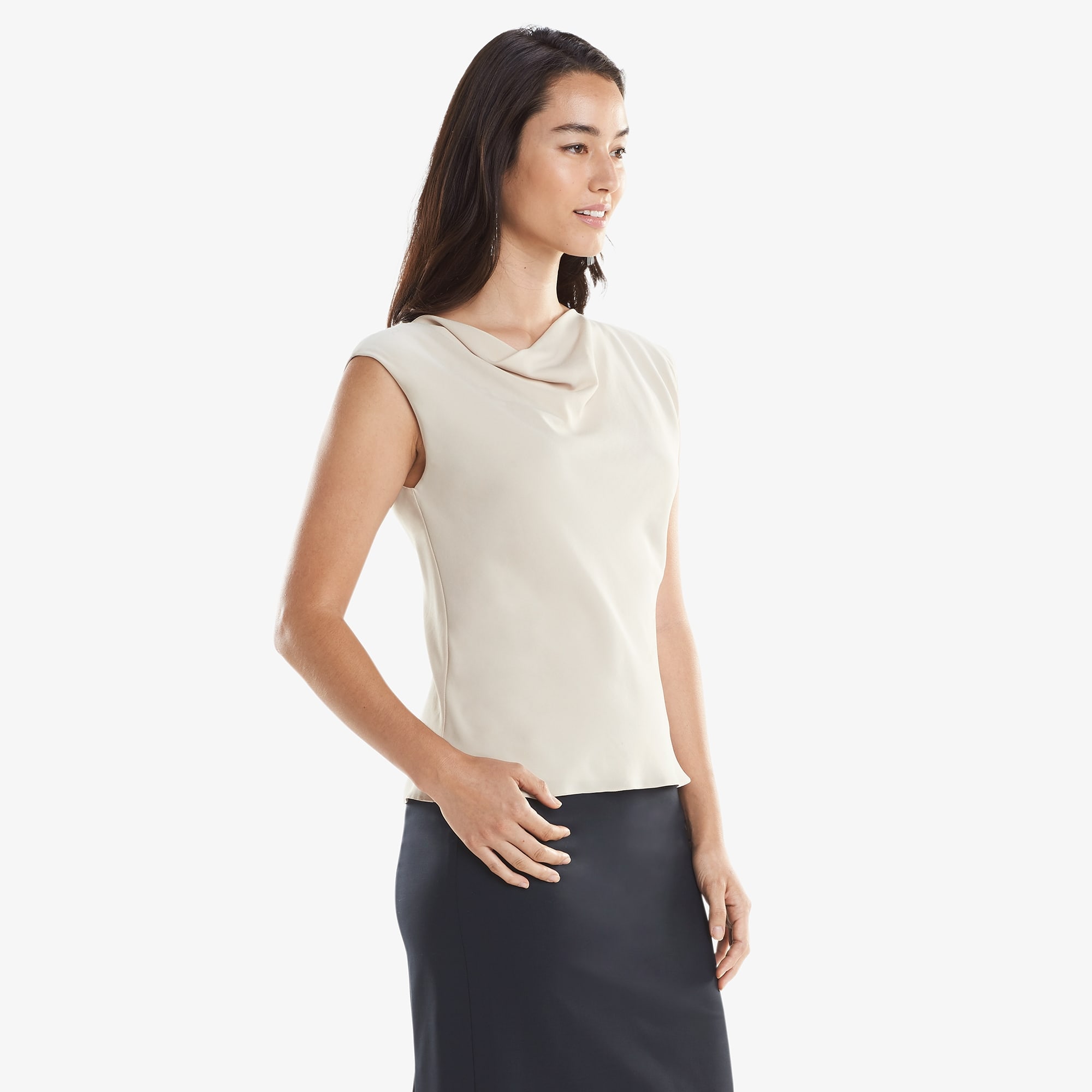 M.M. Second Act - The Vicky Tank—Washable Silk