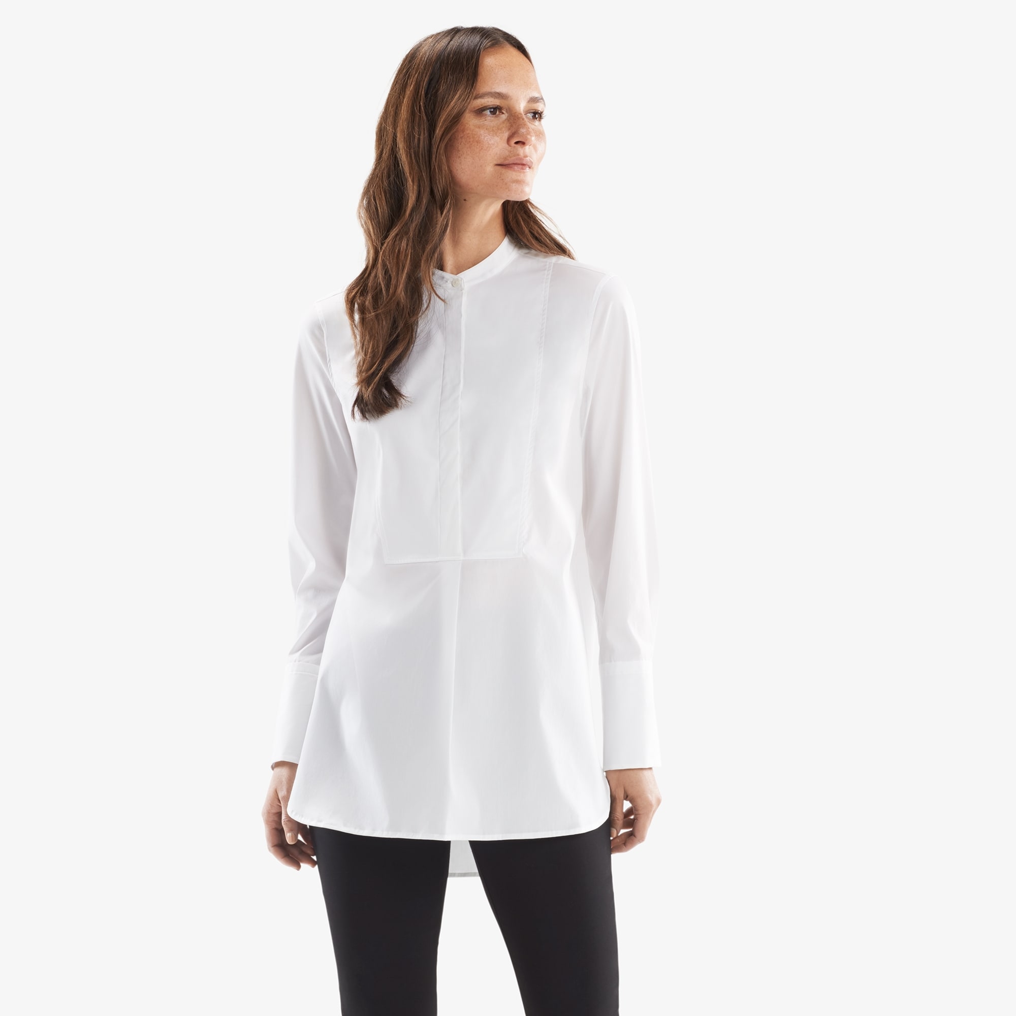 The Nichols Shirt - White | M.M.LaFleur