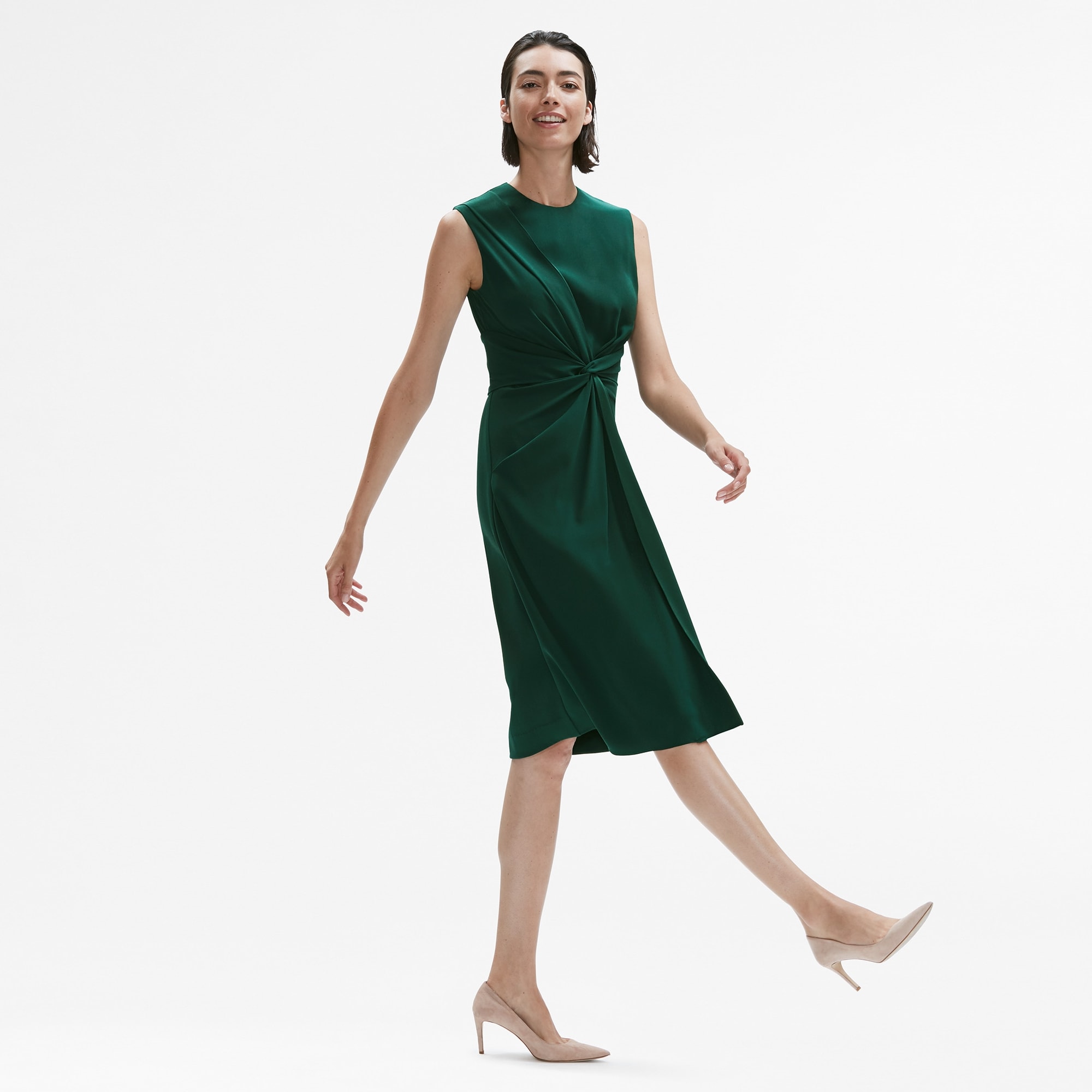 The Taylor Dress - Viridian | M.M.LaFleur