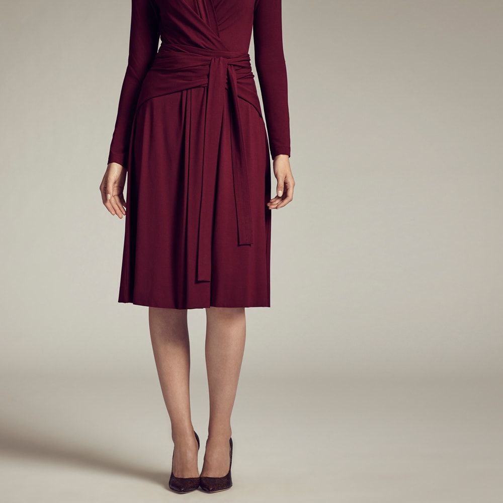 The Waverly Skirt - Boysenberry | M.M.LaFleur