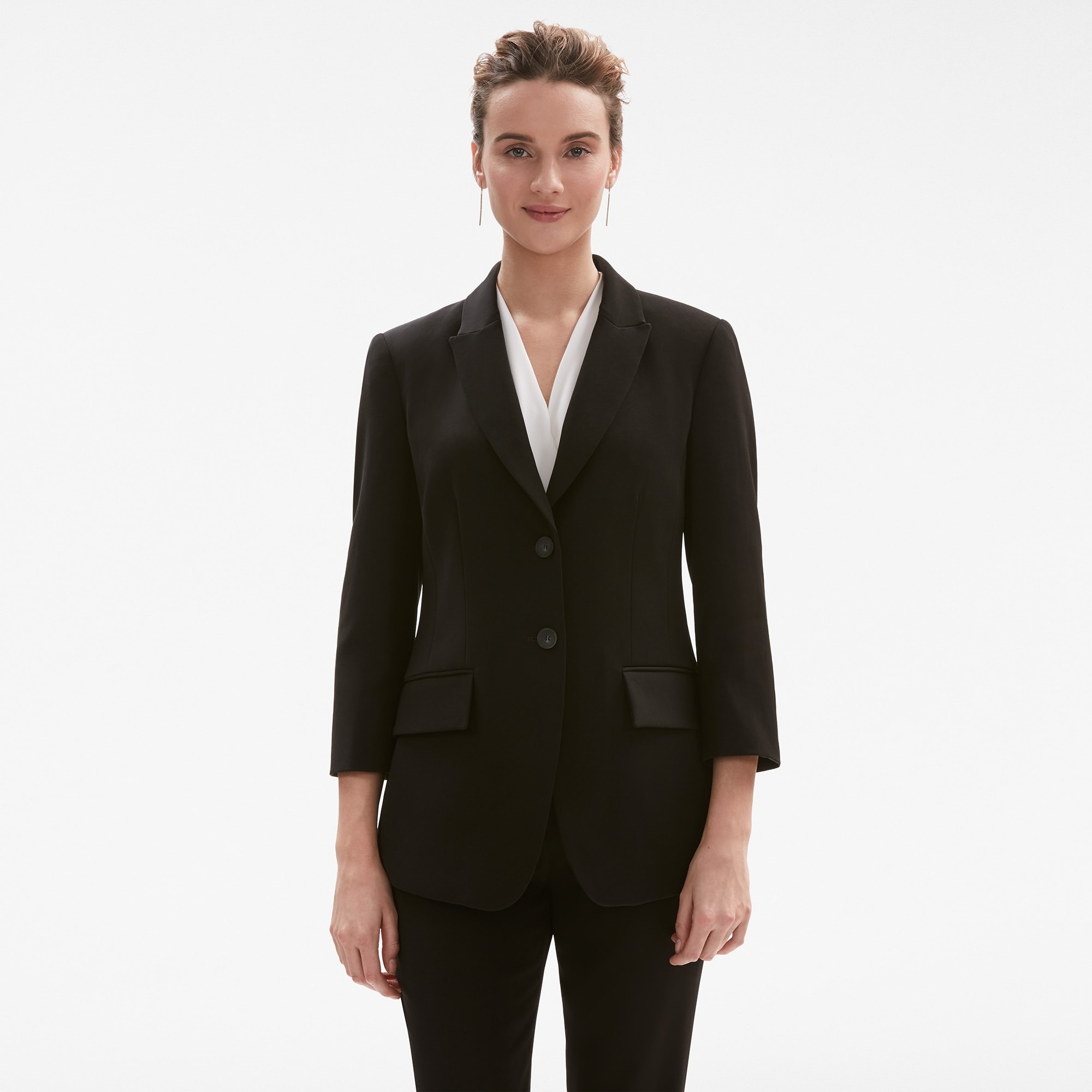 Stretchy black blazer Clearance