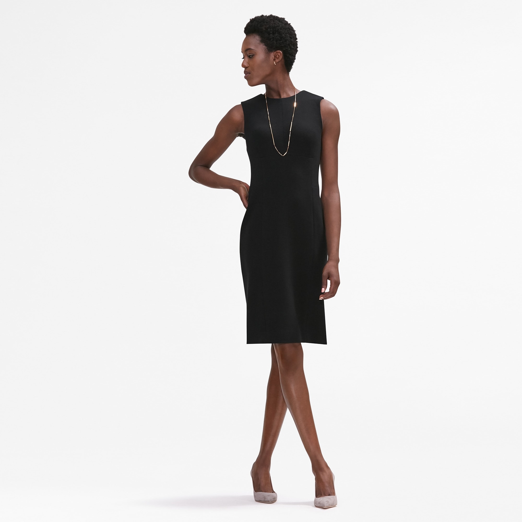 The Shirley—Mini Rib - Black | M.M.LaFleur