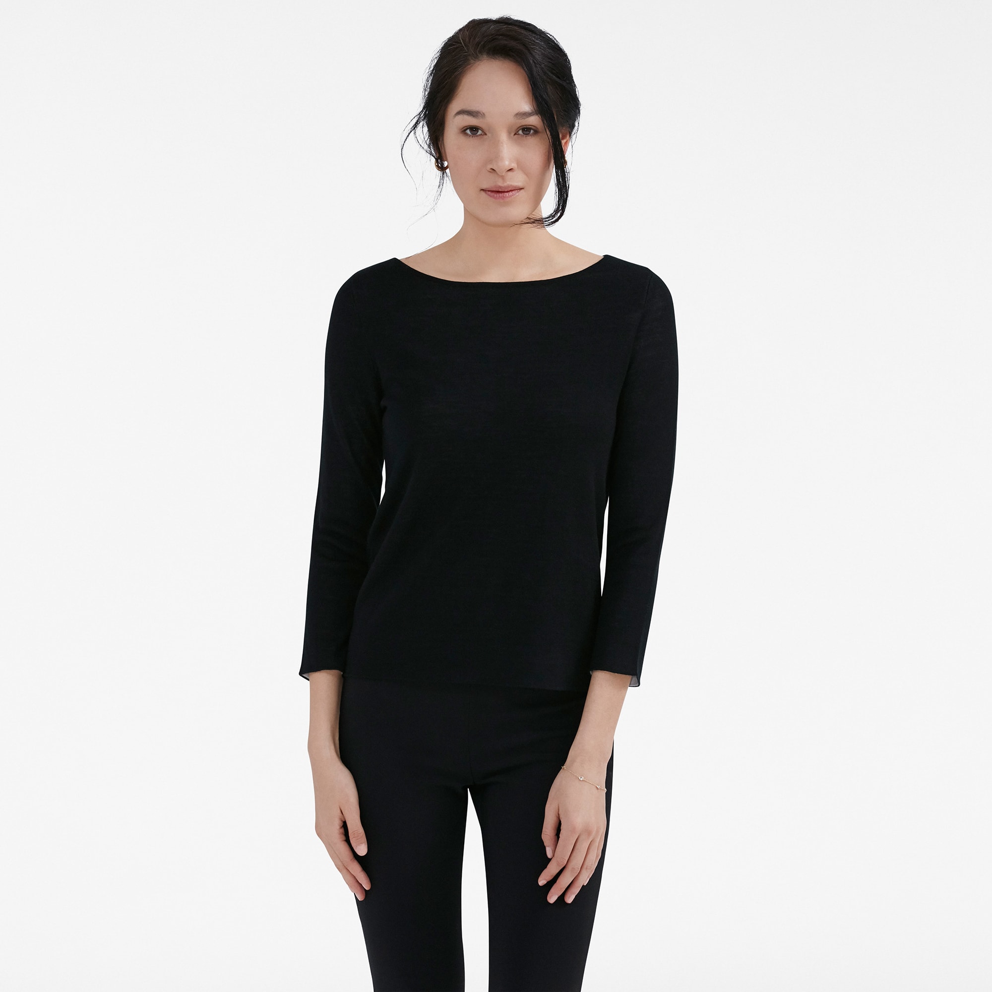 The Keene Top - Black / White | M.M.LaFleur