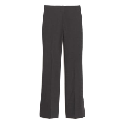 The Clooney Pant—Tropical Wool - Gray Melange | M.M.LaFleur