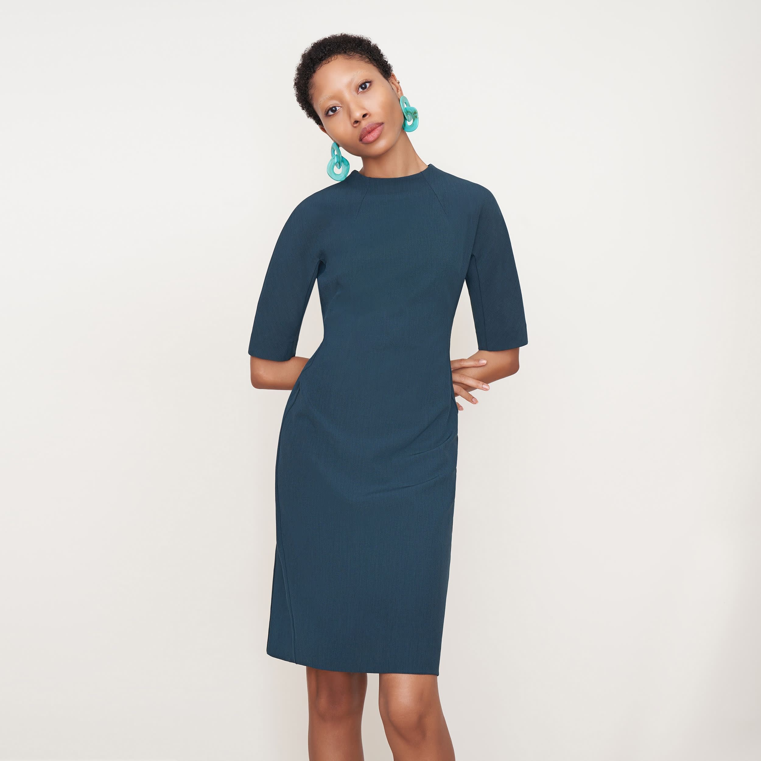 The Farnoosh Dress - Rainforest | M.M.LaFleur