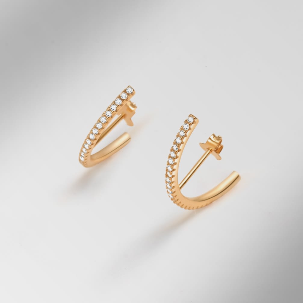 The Fia Earrings - Gold | M.M.LaFleur