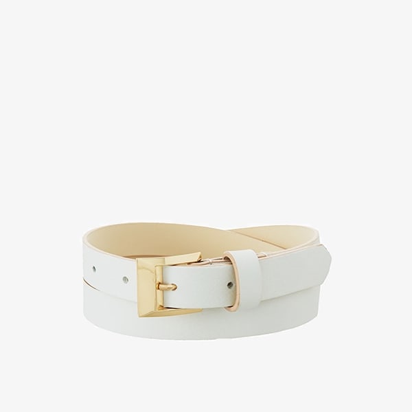 The Greenwich Avenue Belt - Bone | M.M.LaFleur