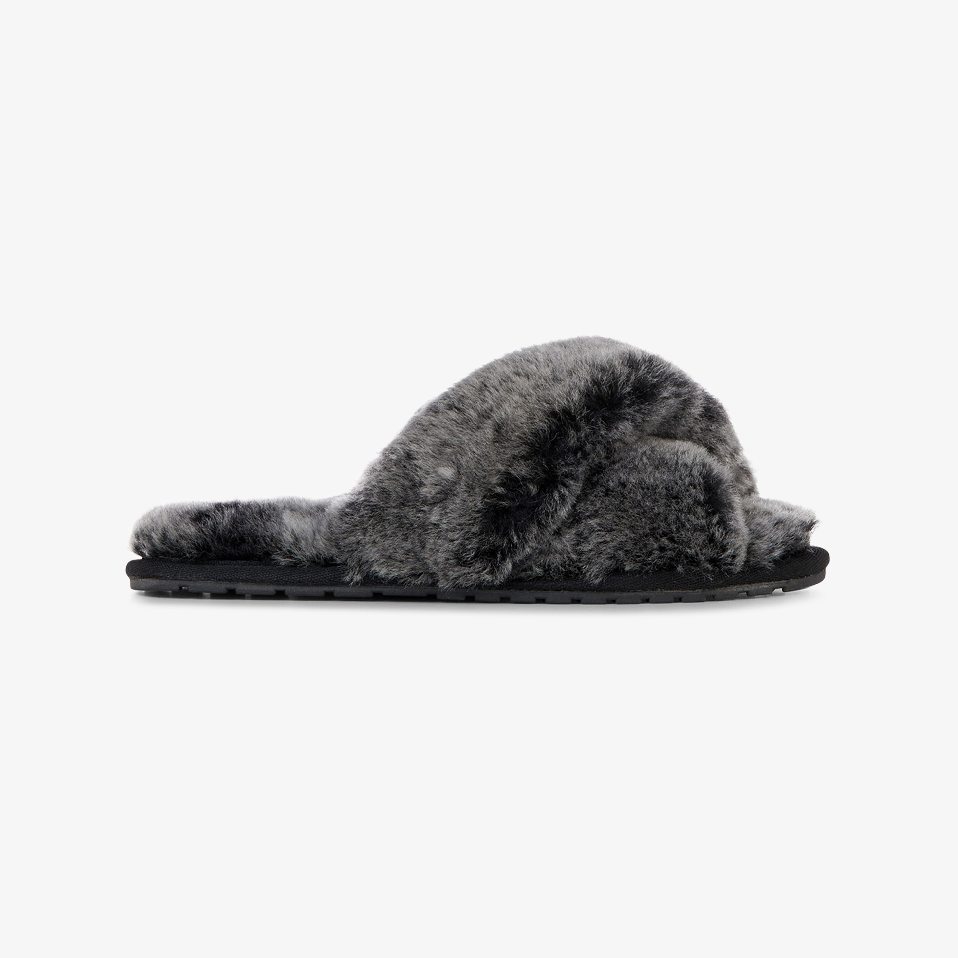 The Emu Australia Mayberry Slipper - Black Frost | M.M.LaFleur