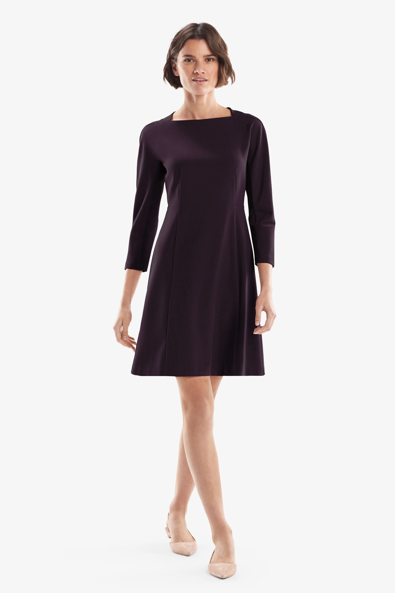 Aubergine Dress