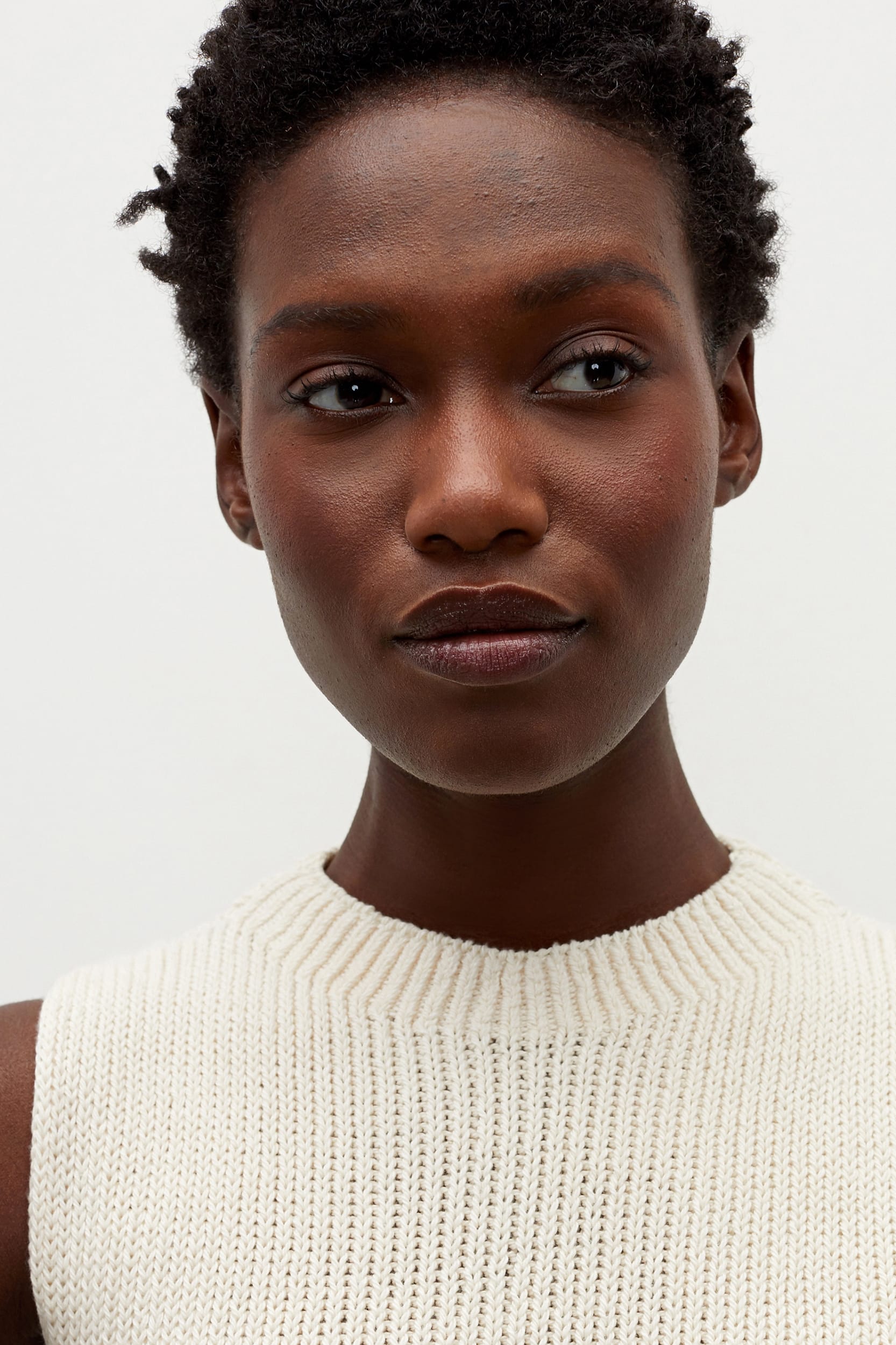 The Nancy Sweater—Cotton Knit - Ivory | M.M.LaFleur