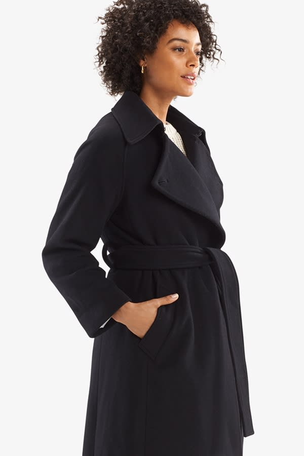 The Sofia Coat Black M M Lafleur