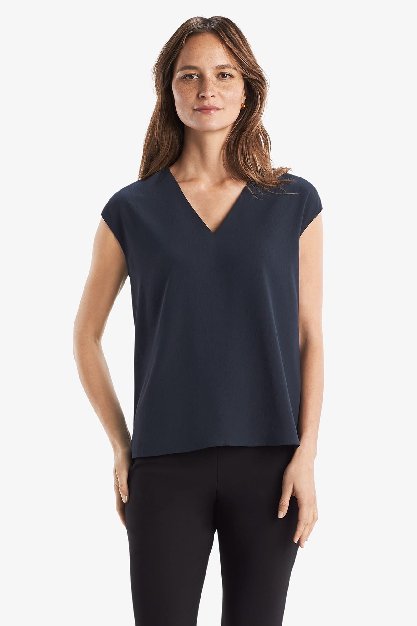 Joan Top—Soft Wave - Dark Spruce | M.M.LaFleur