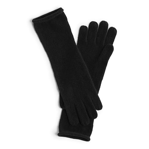 The Cashmere Gloves—Black