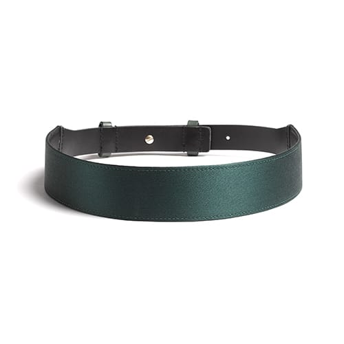 The Matte Satin Belt—Fir Tree