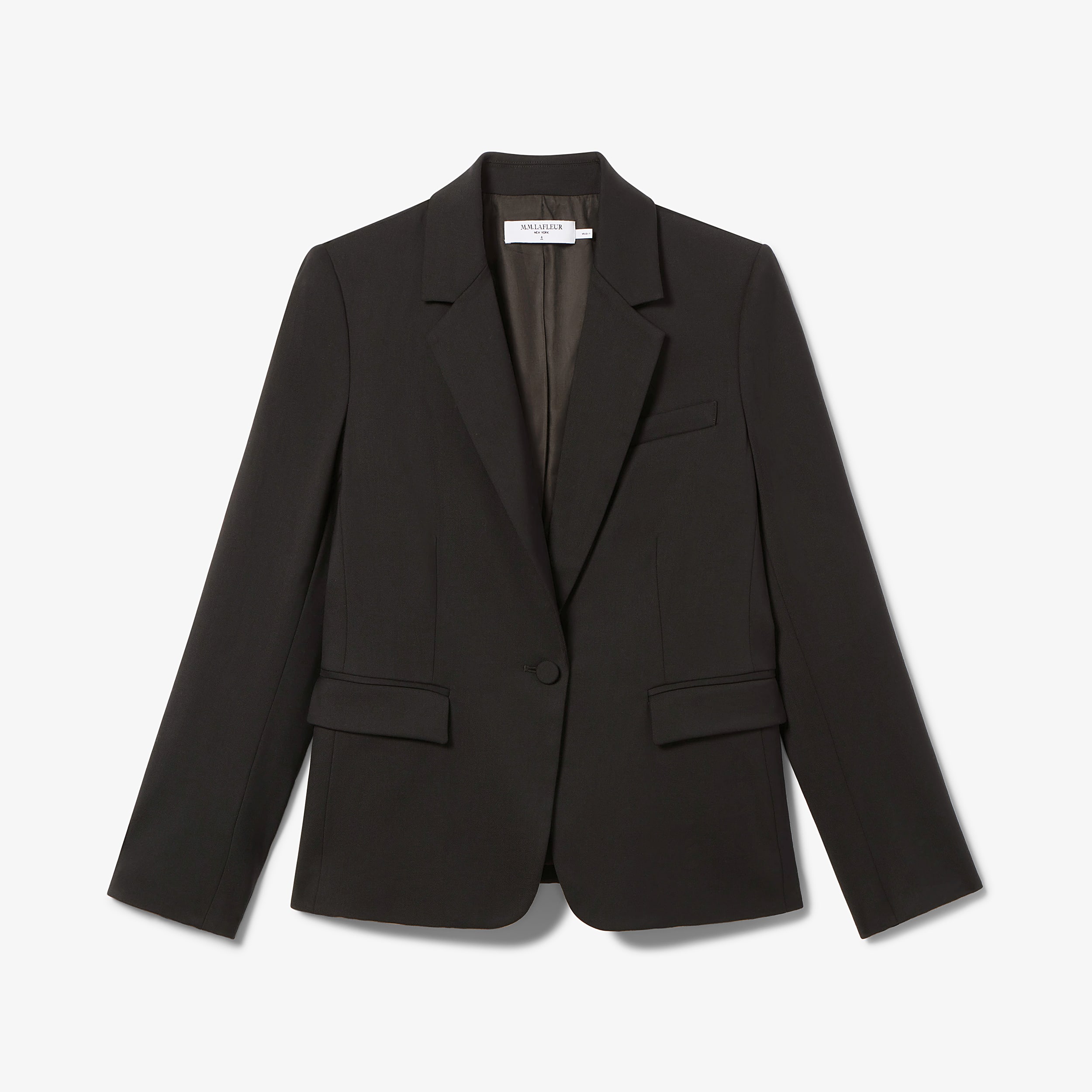 Yiyan Blazer - Wool Twill :: Black – M.M.LaFleur