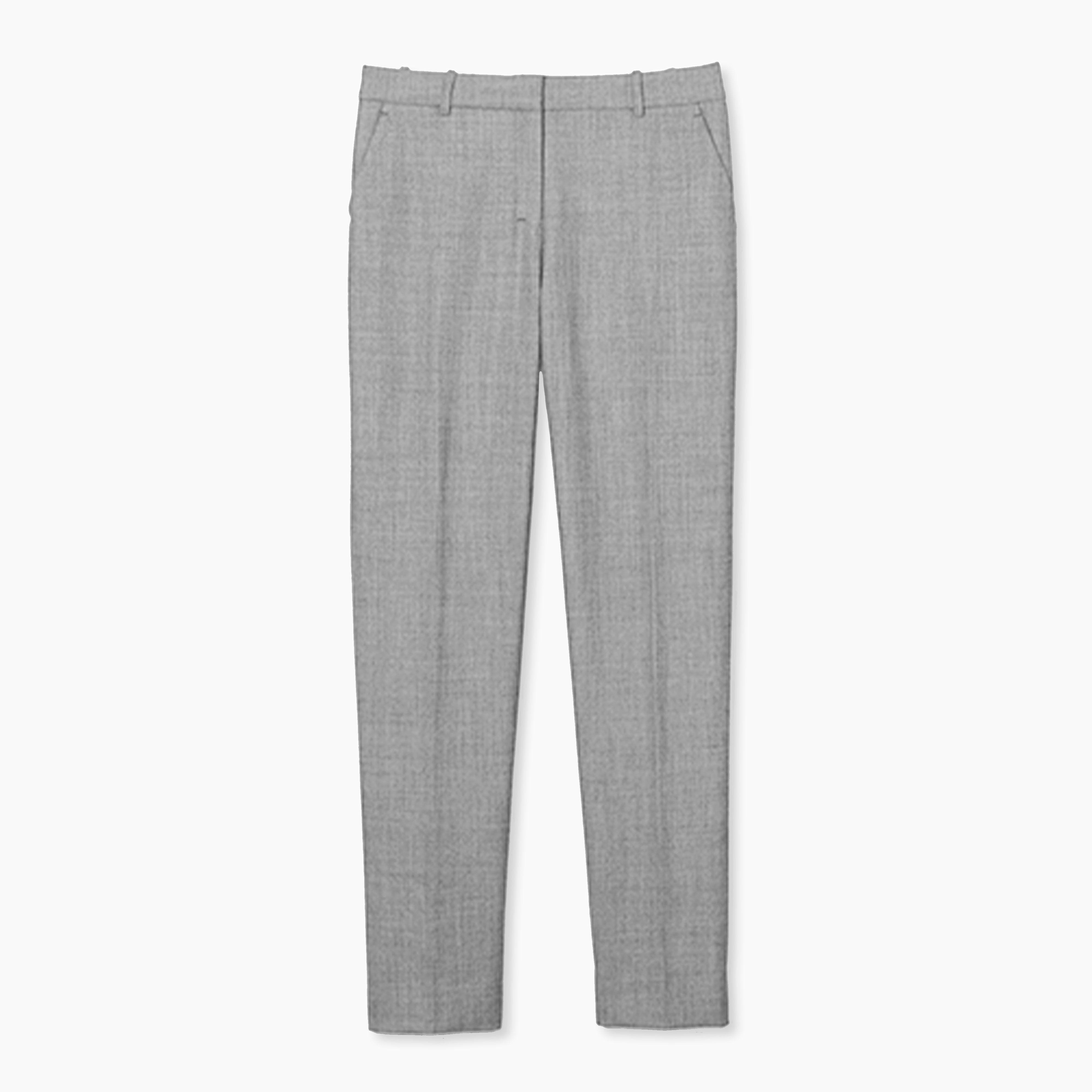 Mejia Pant - Sharkskin :: Black / White – M.M.LaFleur