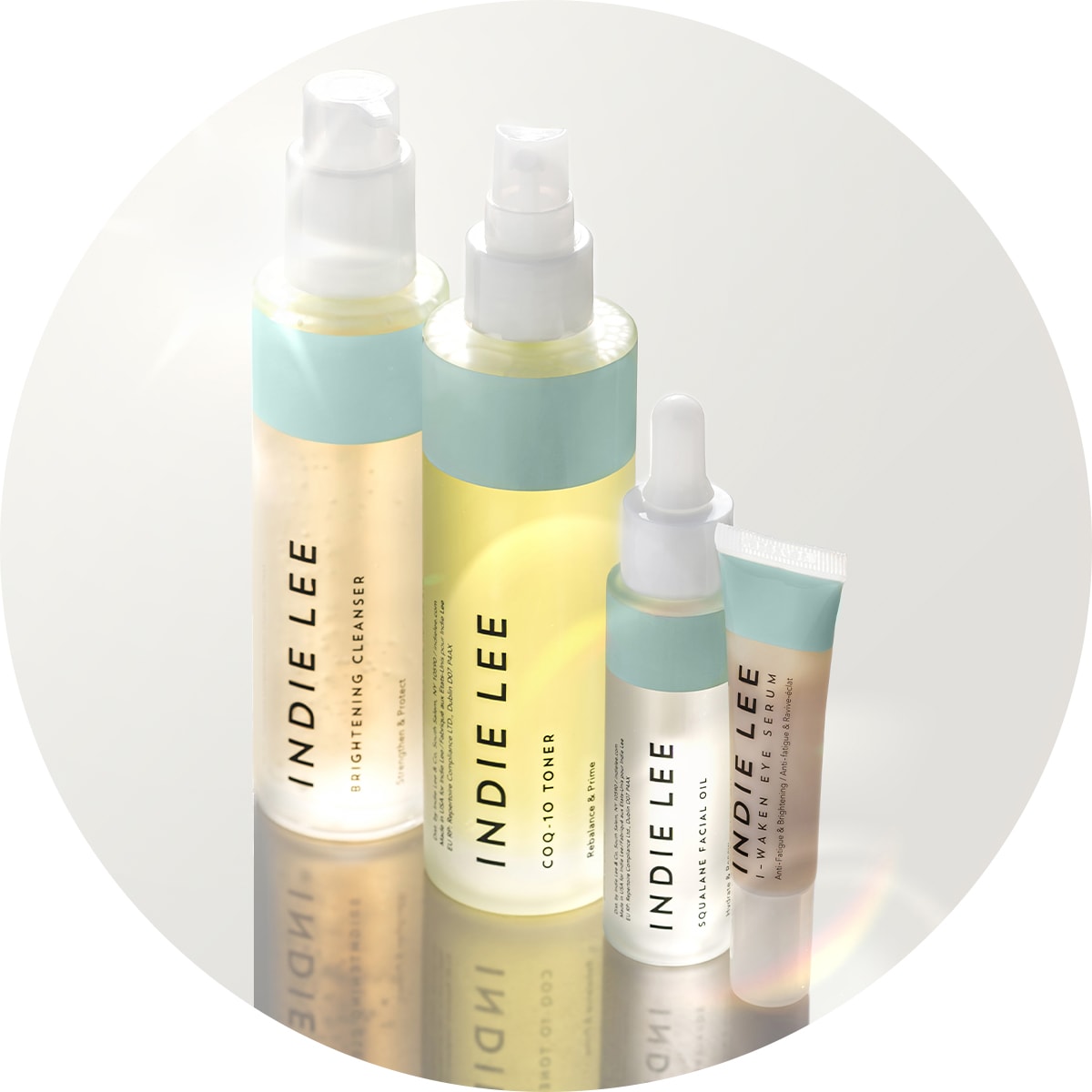 Indie Lee skincare products