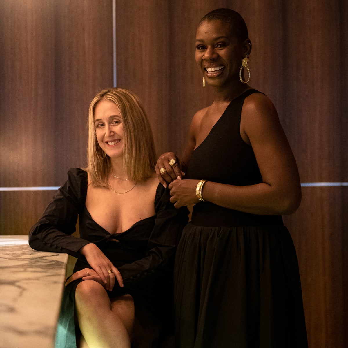 Tashira Halyard and Margo Lindauer