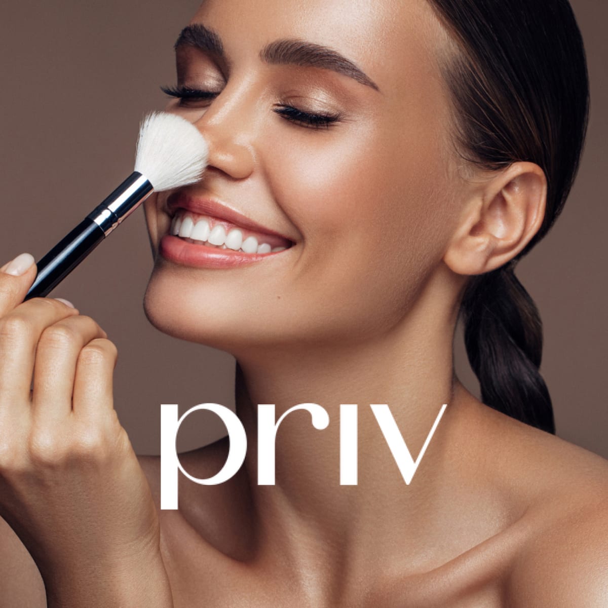 Woman Doing her Makeup 