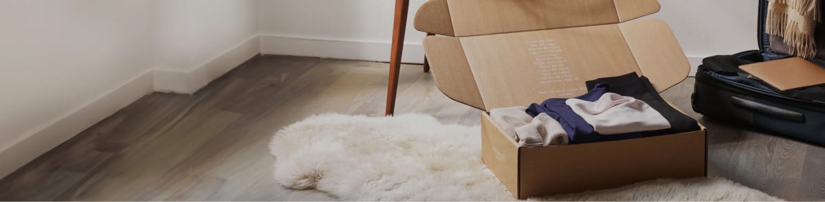 image of a box of clothes
