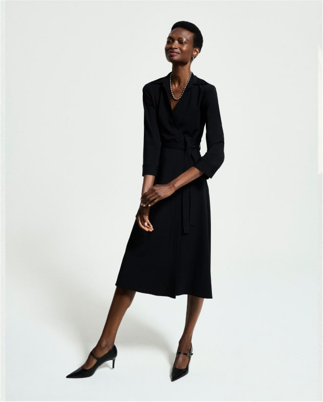image of a woman wearing the emmett dress