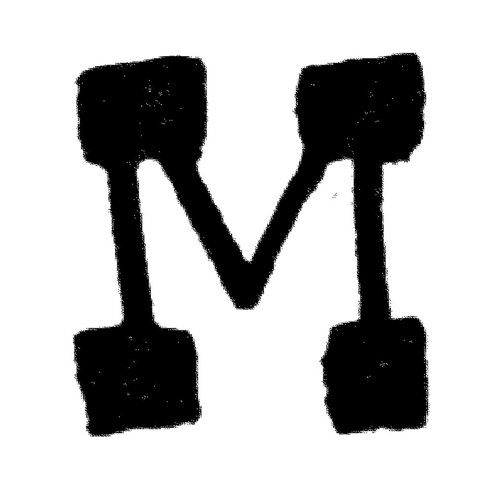 m