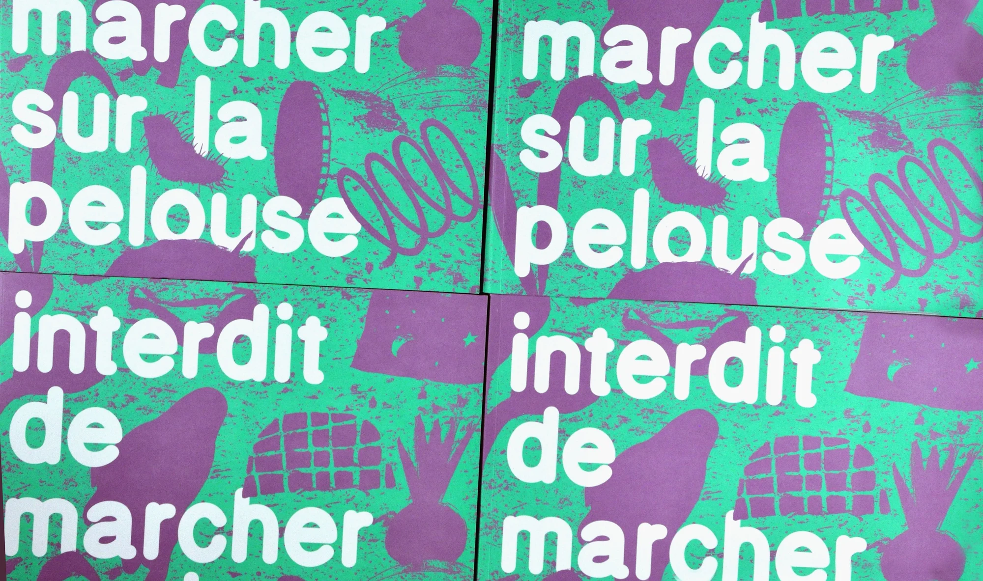 Image du projet Interdit de marcher sur la pelouse