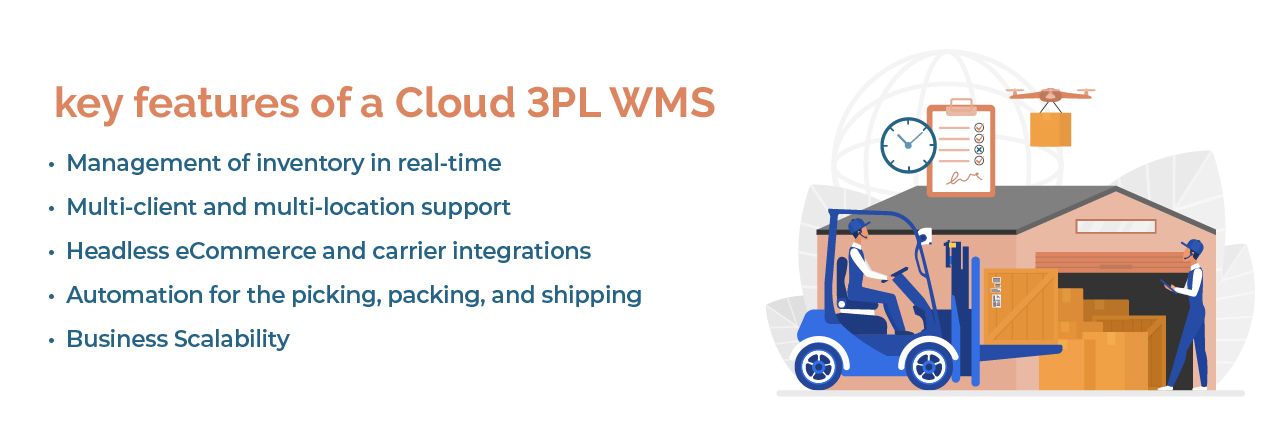 Features of 3PL WMS