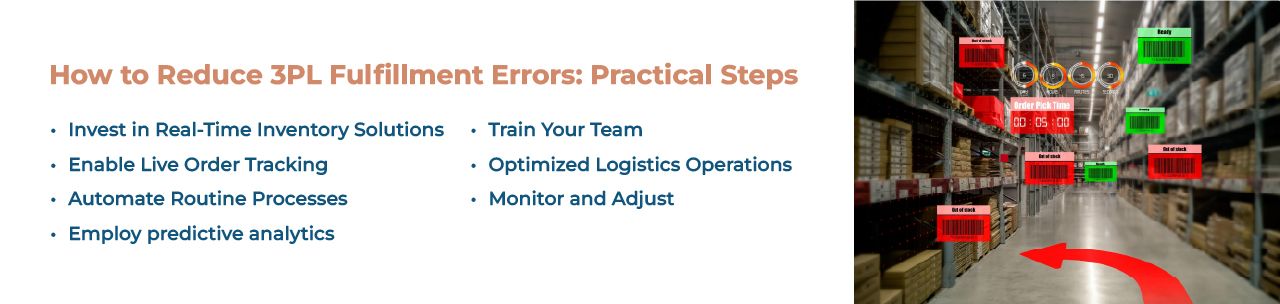 reduce 3pl error