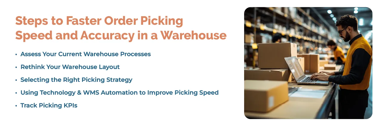 Faster Order Picking Speed