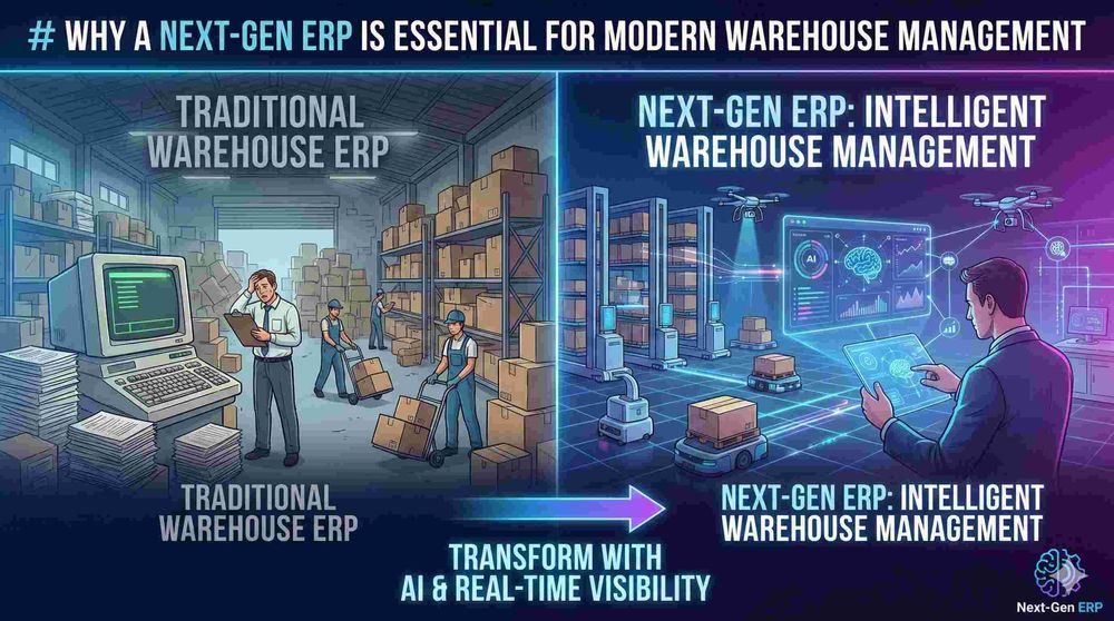 Why a Next-Gen ERP Is Essential for Modern Warehouse Management
