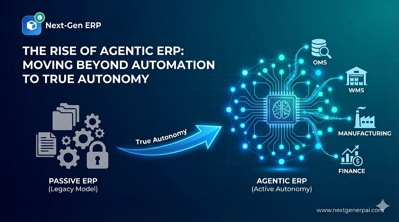 The Rise of Agentic ERP: Moving Beyond Automation to True Autonomy