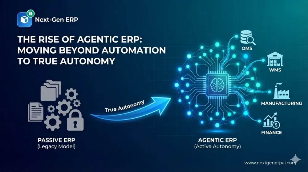 The Rise of Agentic ERP: Moving Beyond Automation to True Autonomy