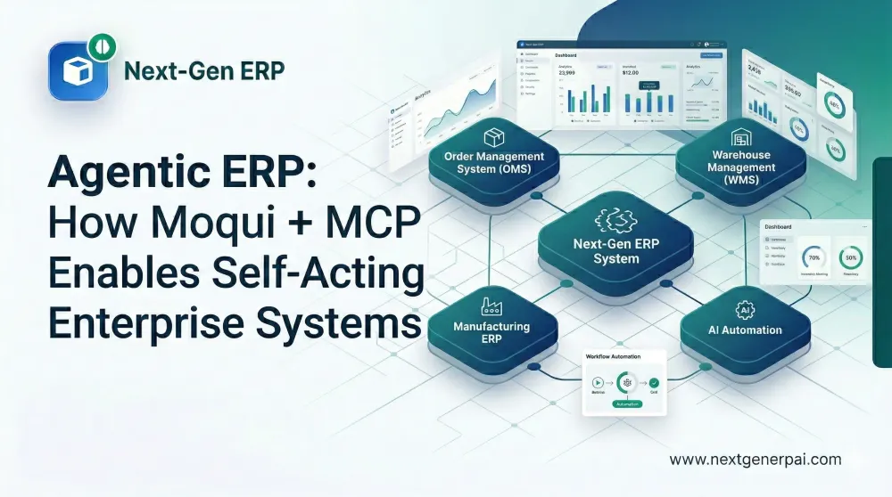 Agentic ERP: How Moqui + MCP Enables Self-Acting Enterprise Systems