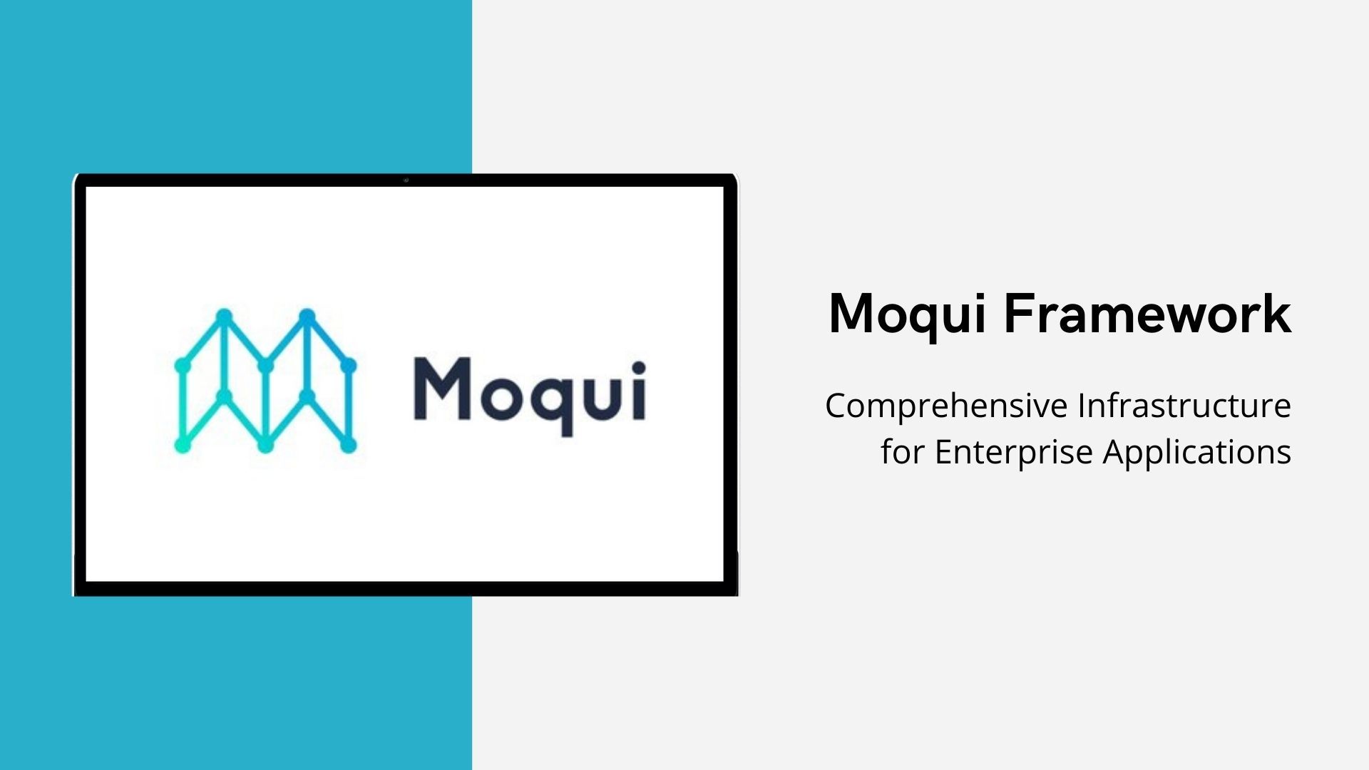 Moqui Framework – Comprehensive Infrastructure for Enterprise Applications